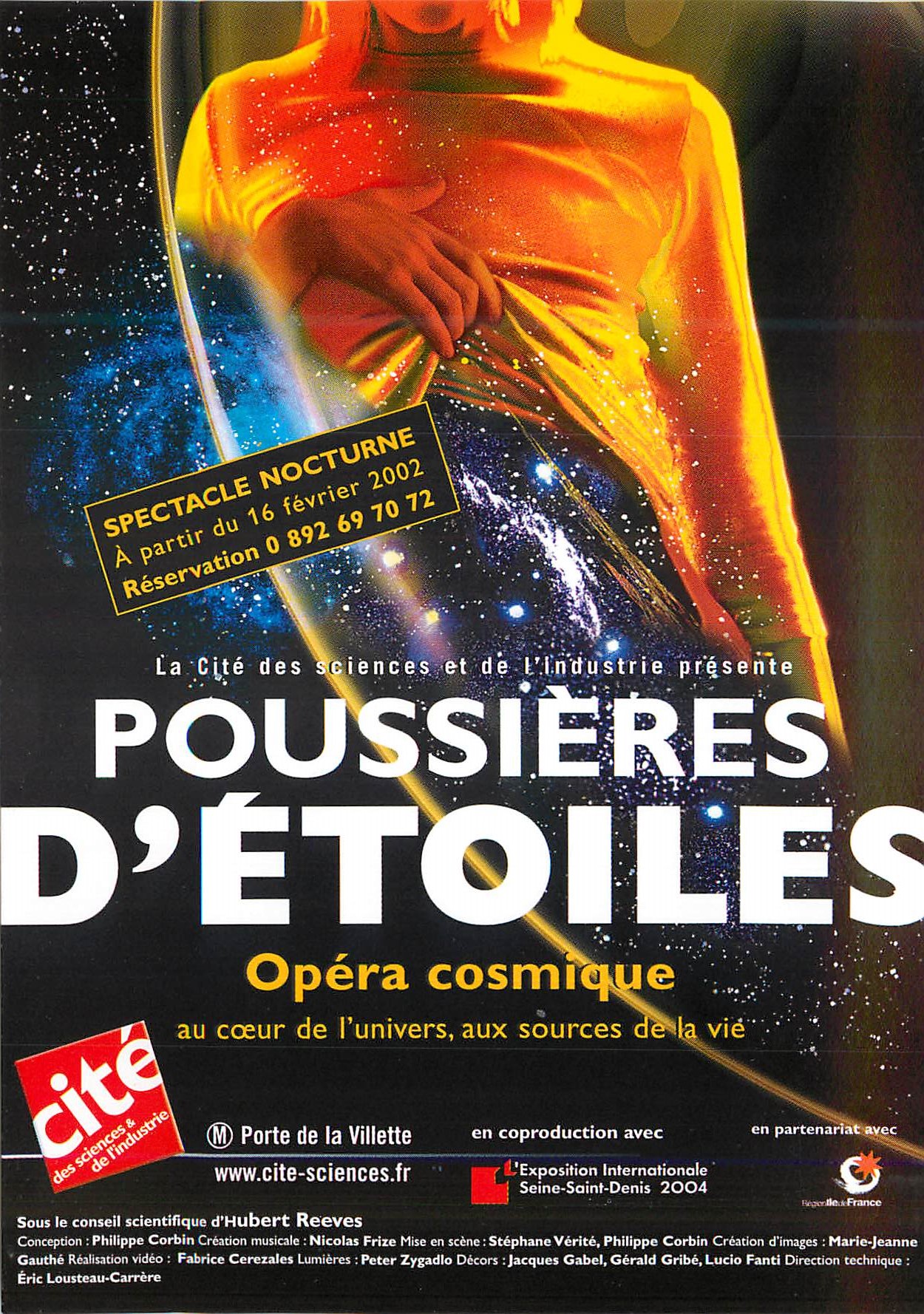CPM Poussieres d Etoiles Opera cosmique Porte de la Villette